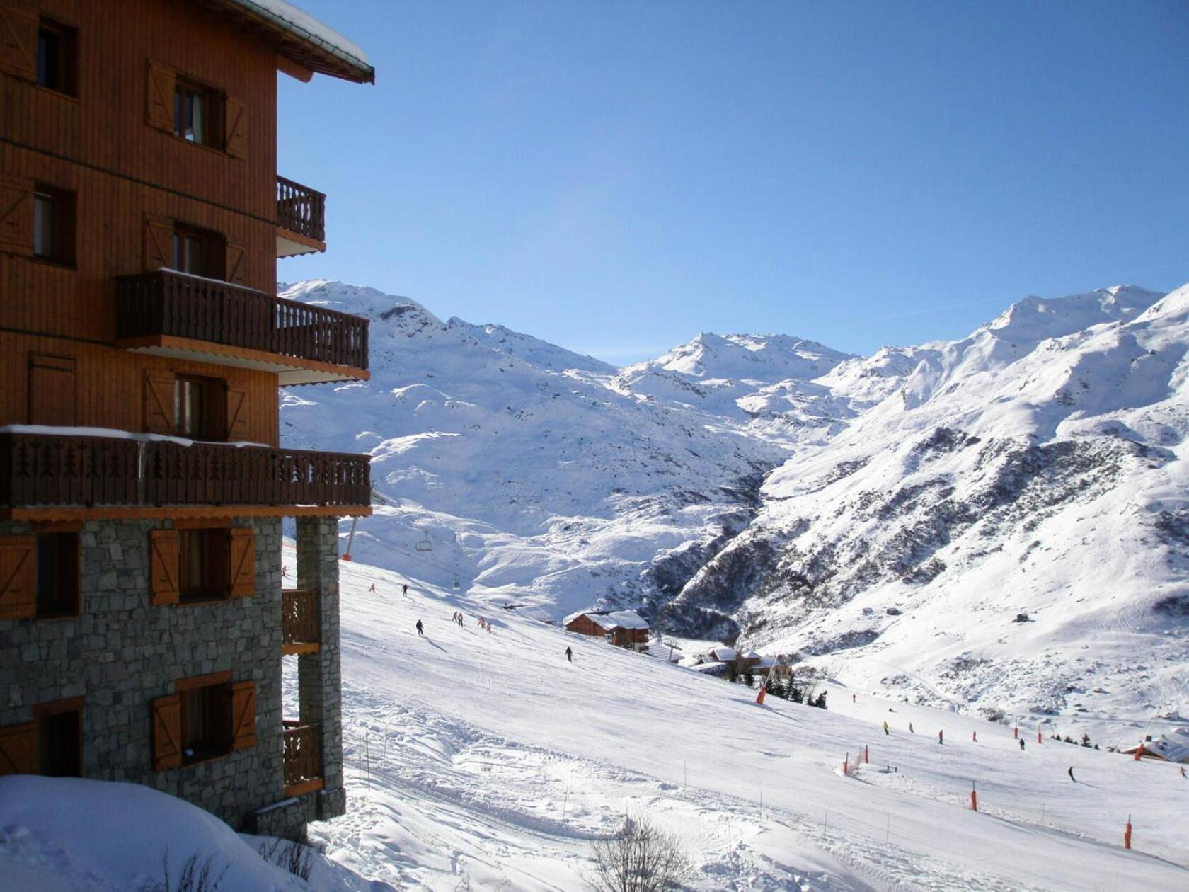 Residence Courmayeur - Appartement En Bord De Piste Aux Menuires Mae-3954 Saint-Martin-de-Belleville Eksteriør billede