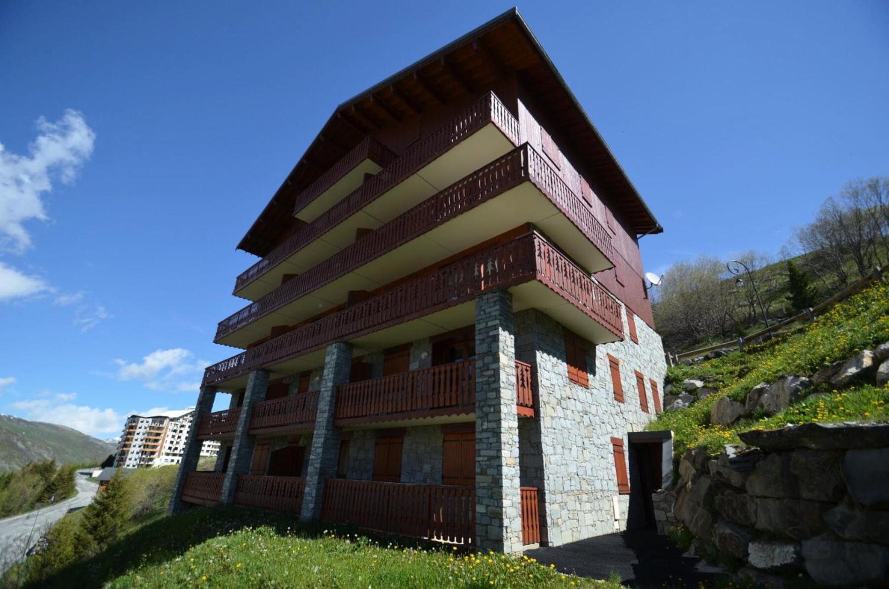 Residence Courmayeur - Appartement En Bord De Piste Aux Menuires Mae-3954 Saint-Martin-de-Belleville Eksteriør billede